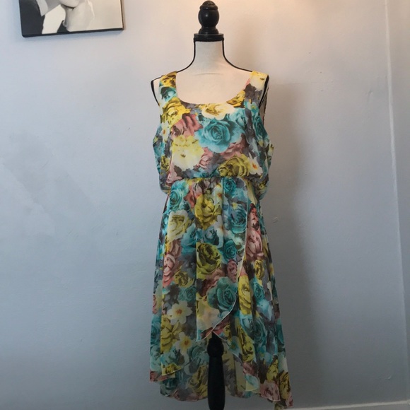 Beautiful floral summer dress - Picture 2 of 5